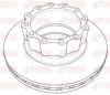 REMSA NCA1229.20 Brake Disc